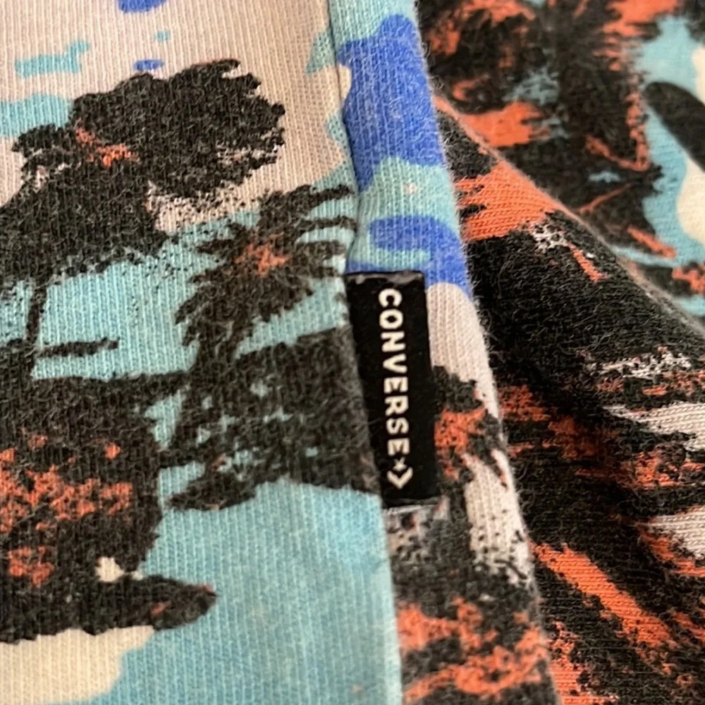 2 Converse Tees Island Palm Trees T-shirt size Small Converse Shoes tee … - Picture 11 of 16